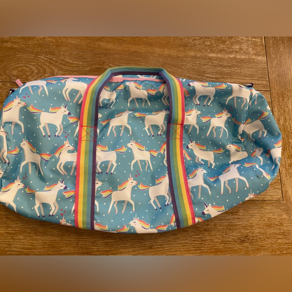 Pottery Barn Kids Unicorn Large Duffle